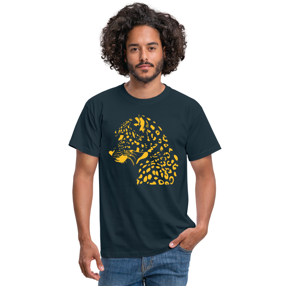 SSW1694 Tshirt Leopard - Navy