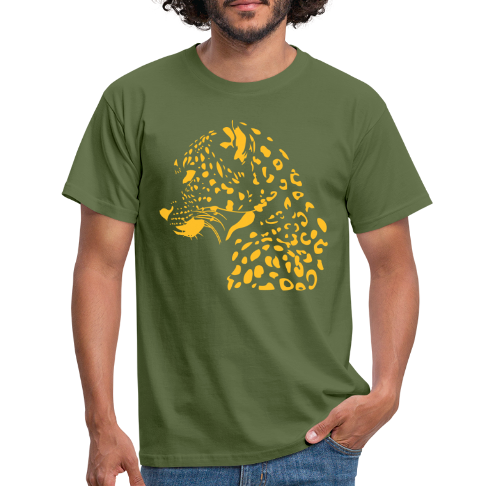 SSW1694 Tshirt Leopard - Militärgrün