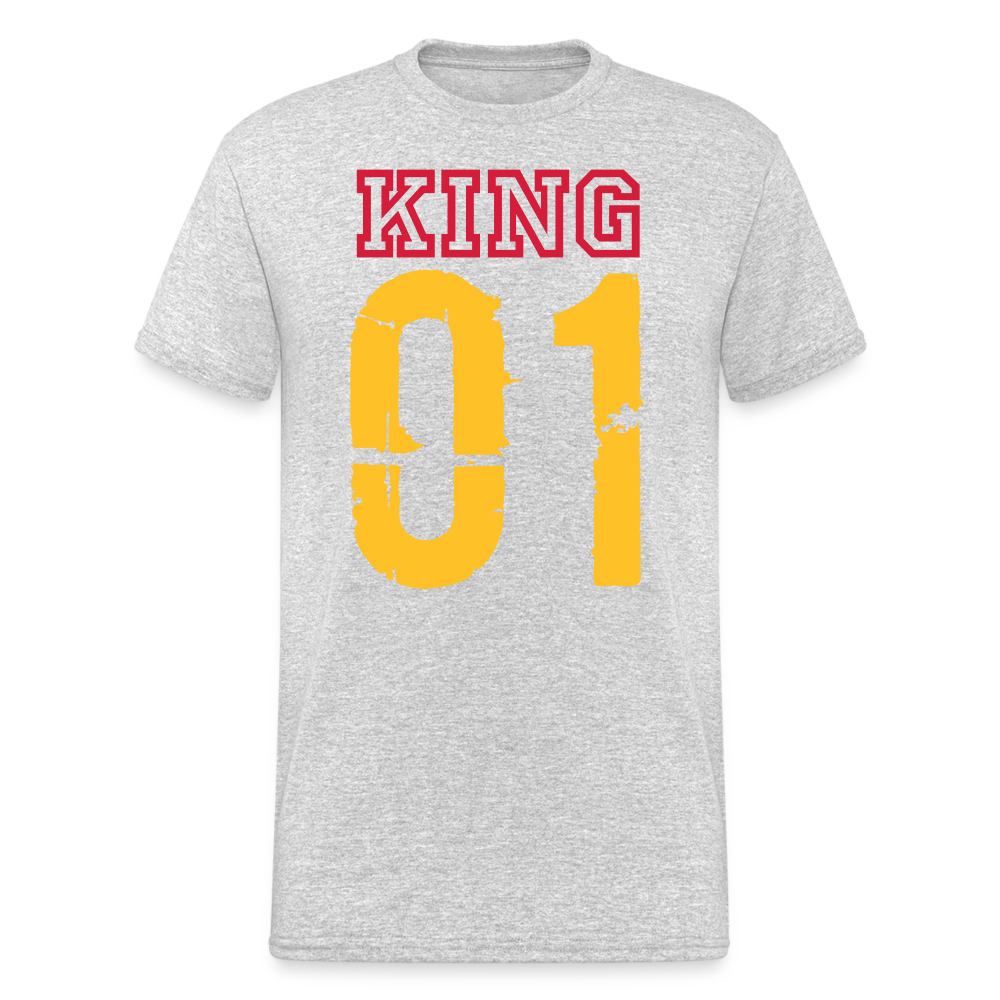 SSW1729 Tshirt KING 01 - Grau meliert