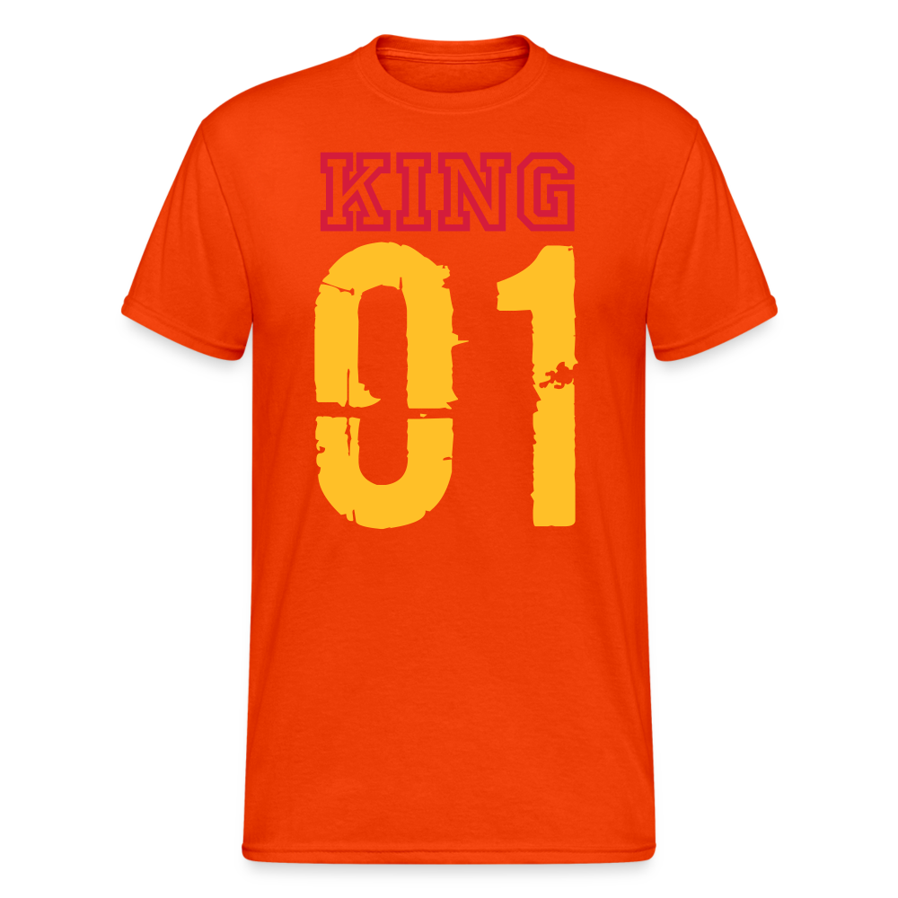 SSW1729 Tshirt KING 01 - kräftig Orange