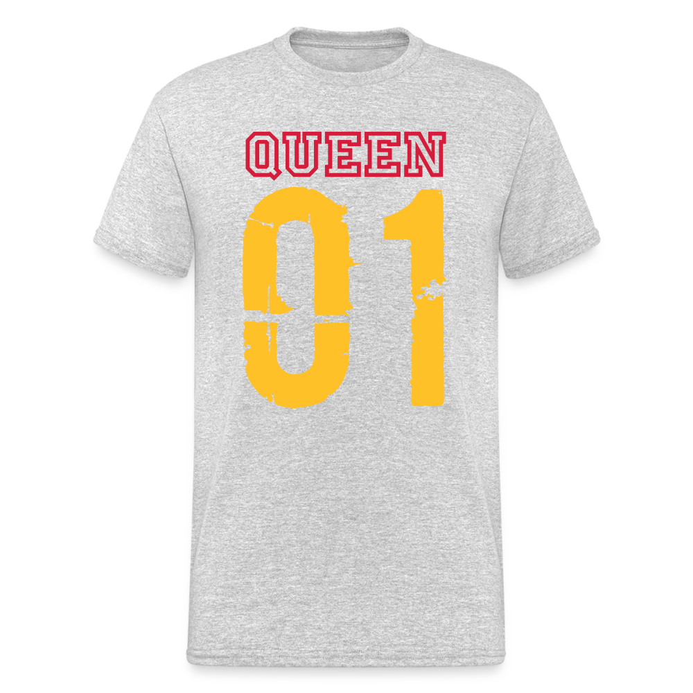 SSW1730 Tshirt QUEEN 01 - Grau meliert