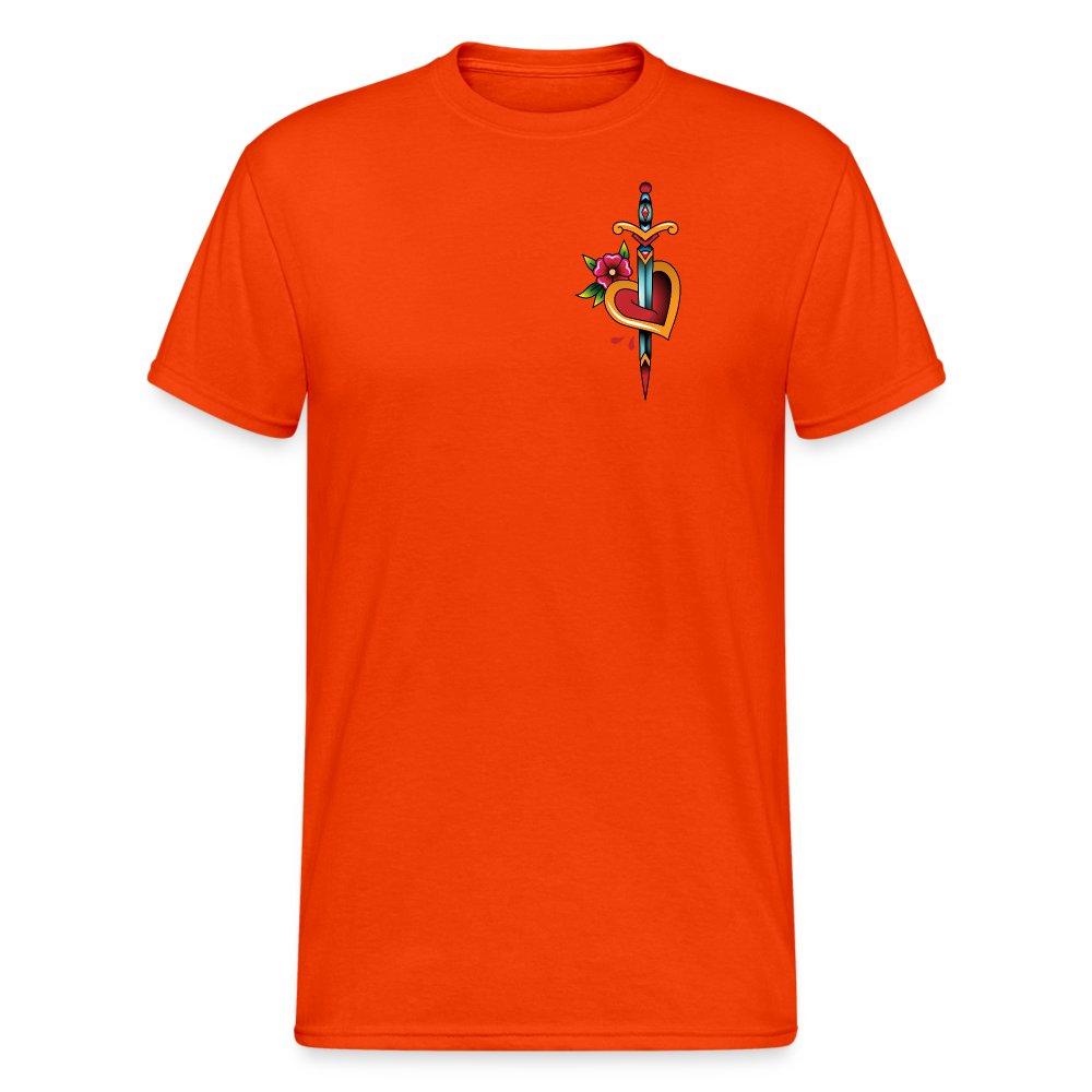 SSW1735 Tshirt Liebes aus - kräftig Orange