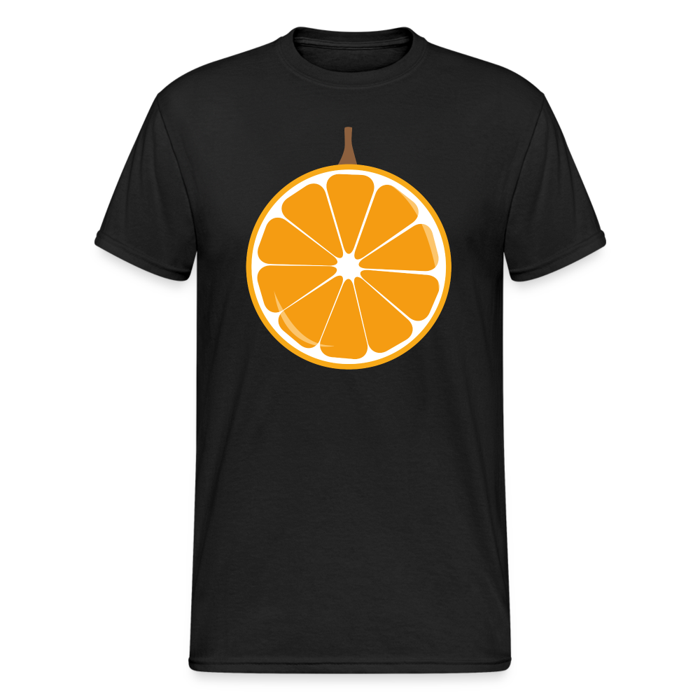 SSW1740 Tshirt Orange - Schwarz