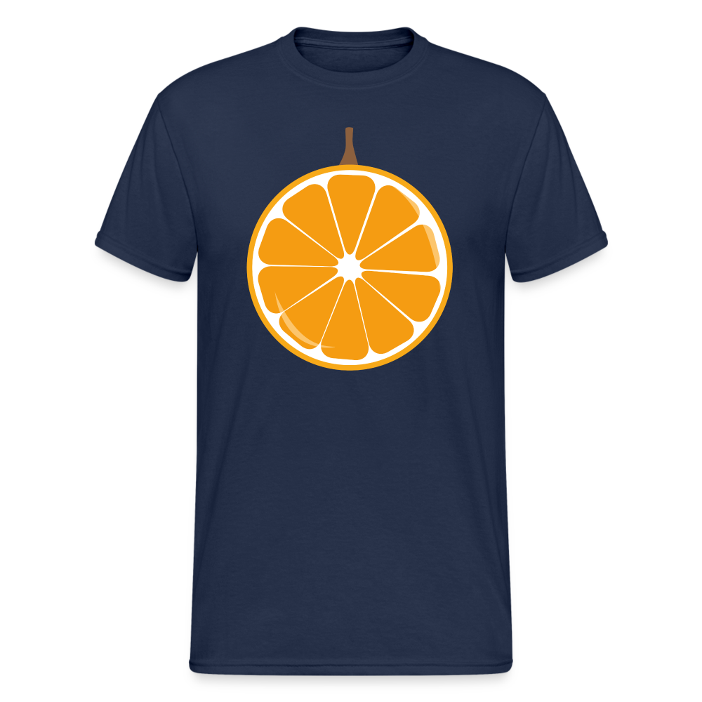 SSW1740 Tshirt Orange - Navy