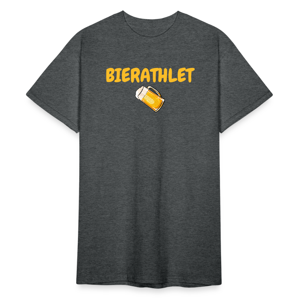 SSW1785 Tshirt BIERATHLET - Dunkelgrau meliert