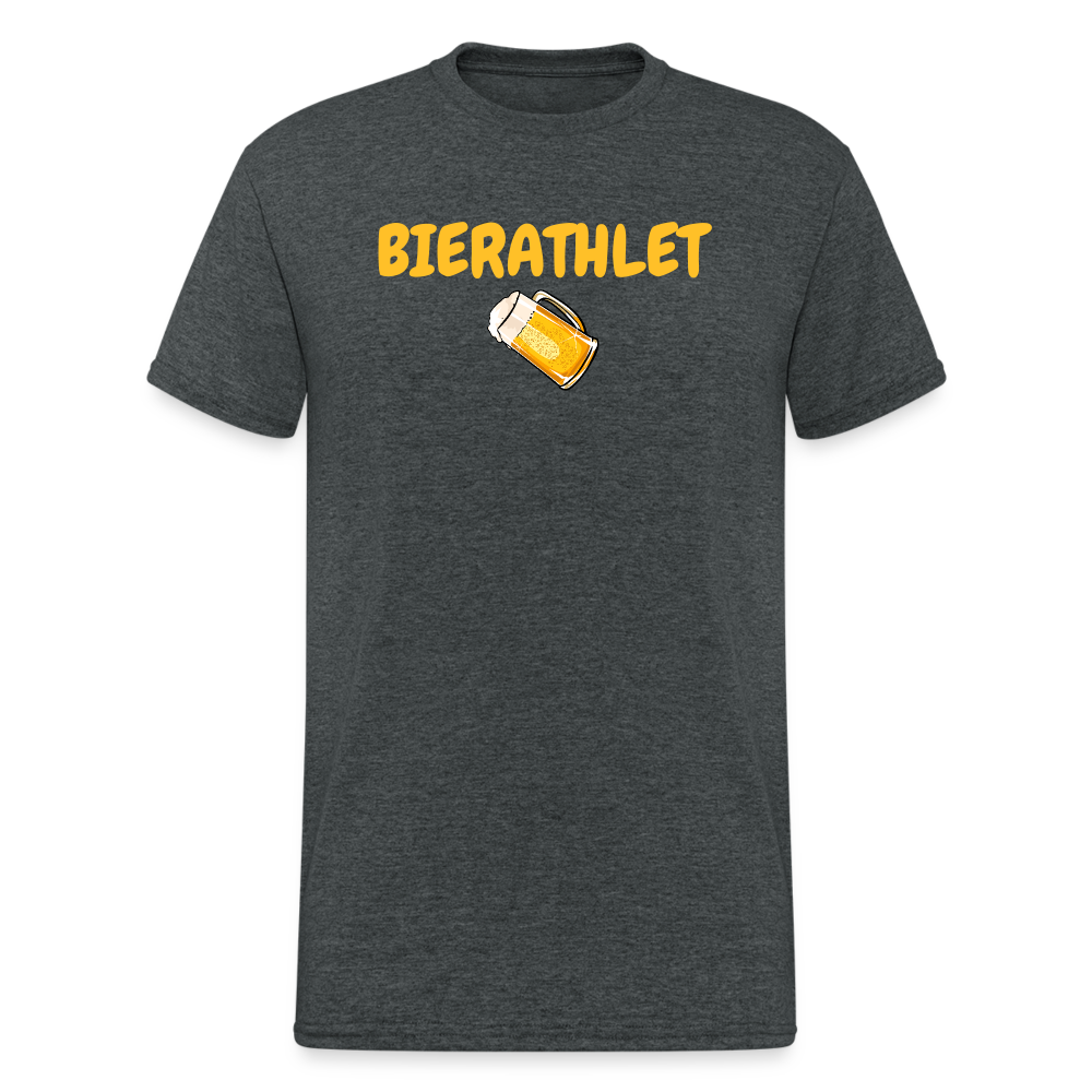 SSW1785 Tshirt BIERATHLET - Dunkelgrau meliert