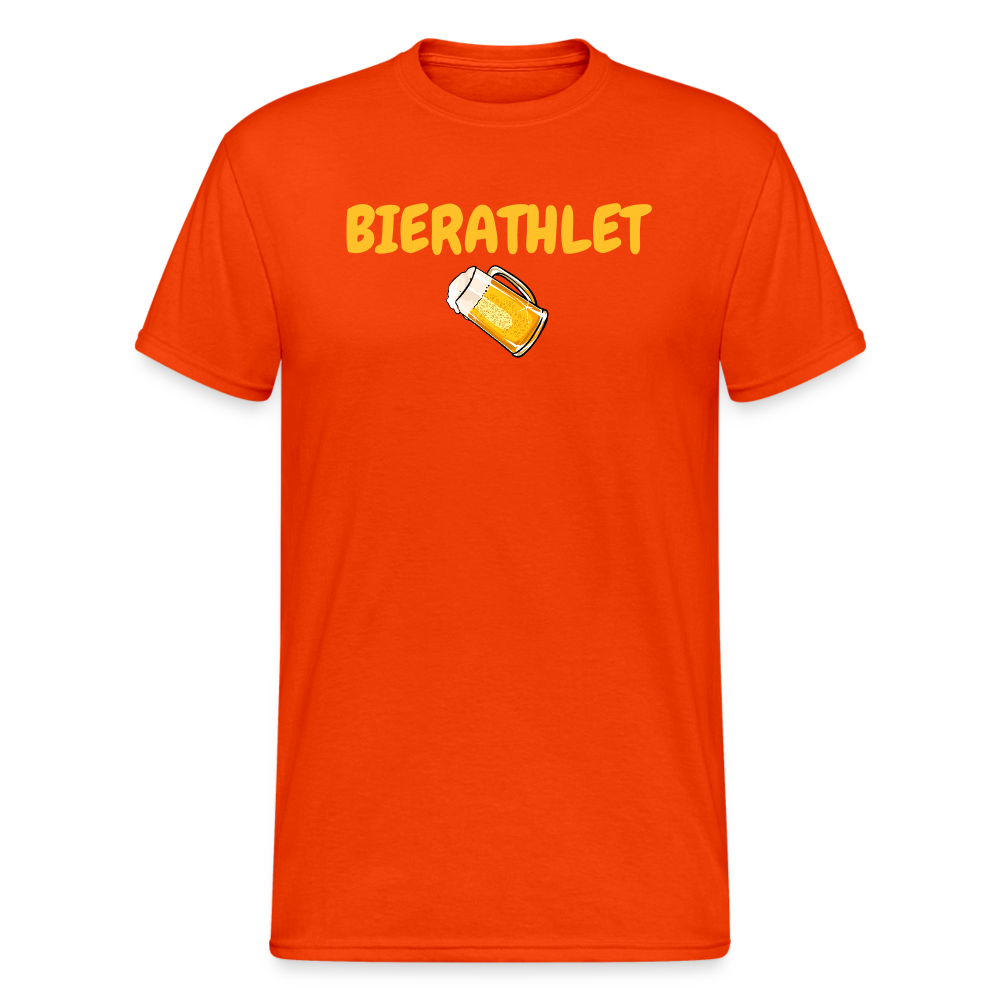 SSW1785 Tshirt BIERATHLET - kräftig Orange