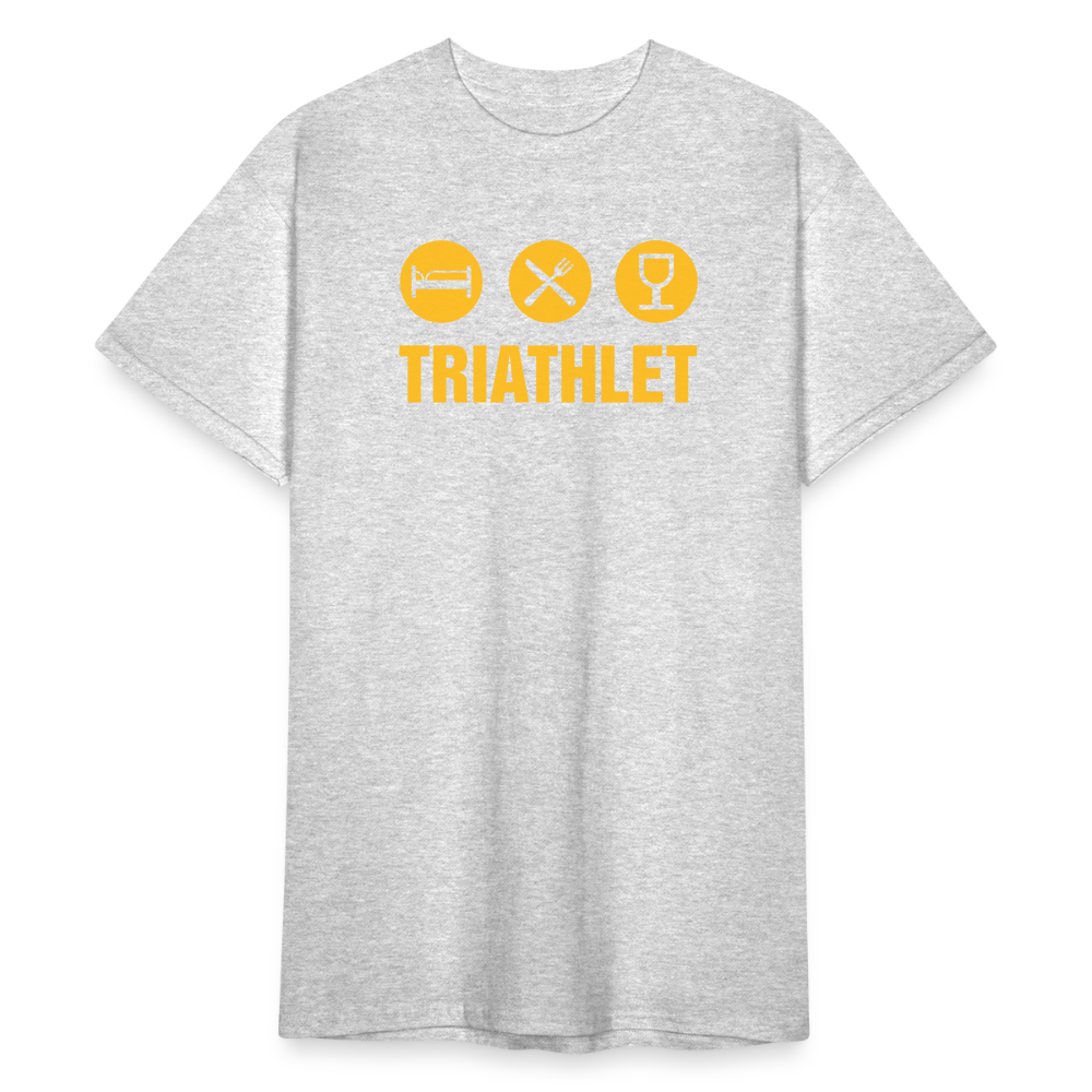 SSW1786 Tshirt Triathlet - Grau meliert