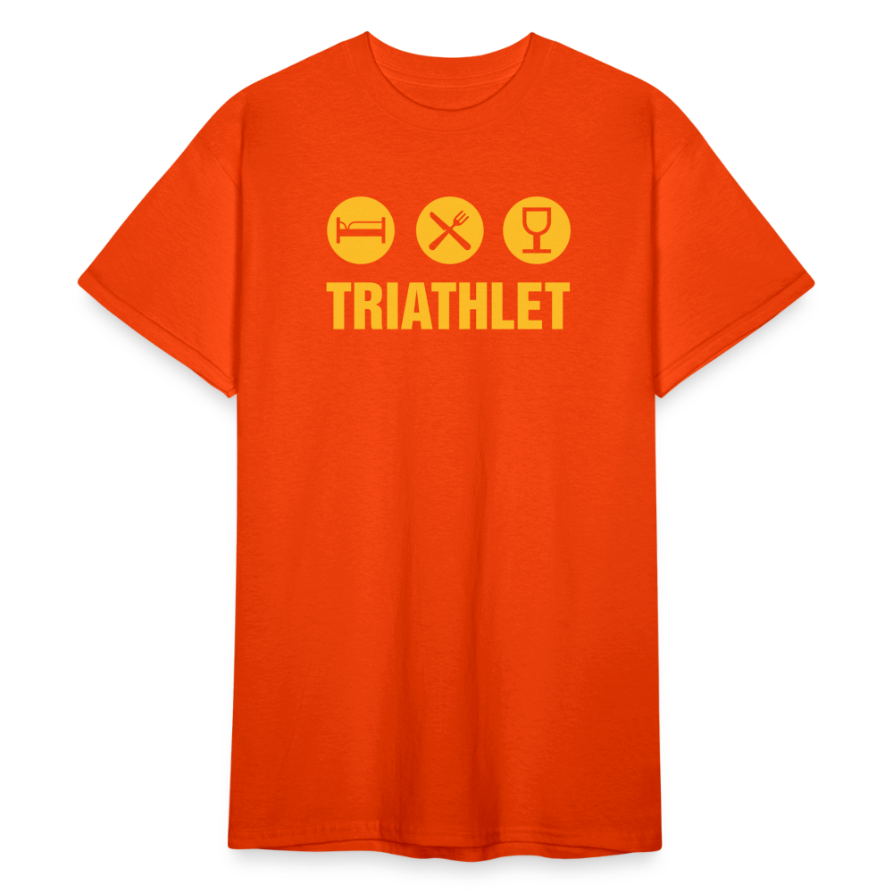 SSW1786 Tshirt Triathlet - kräftig Orange