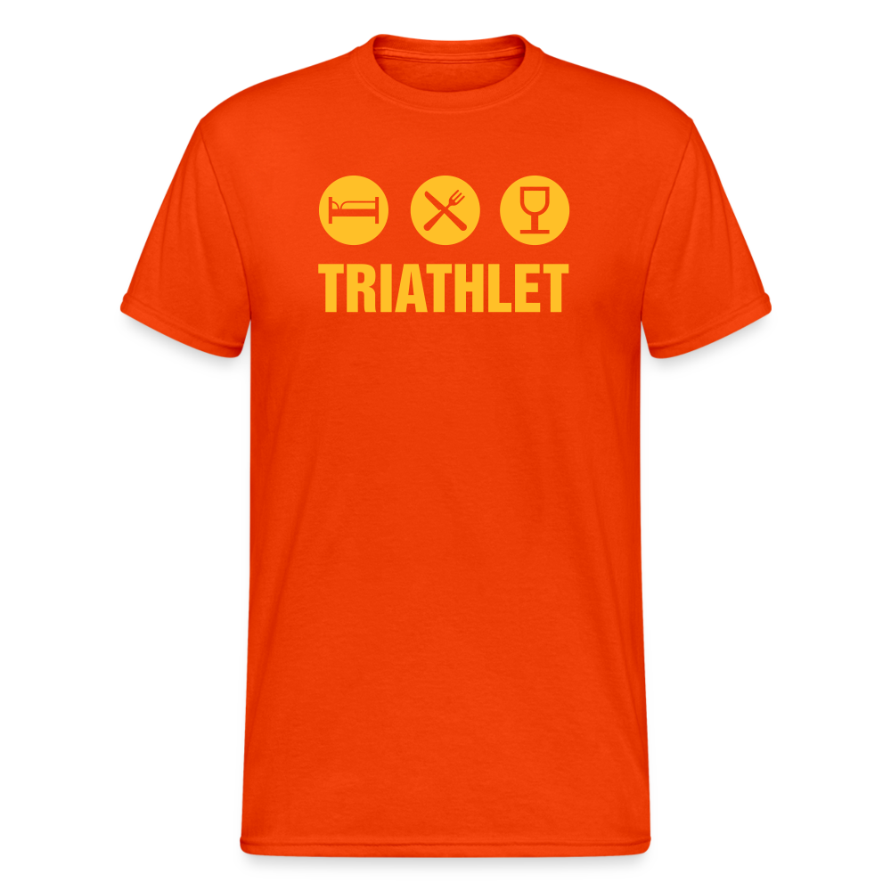 SSW1786 Tshirt Triathlet - kräftig Orange