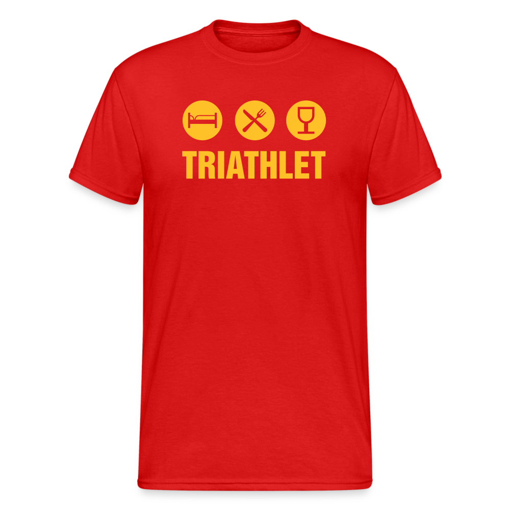 SSW1786 Tshirt Triathlet - Rot