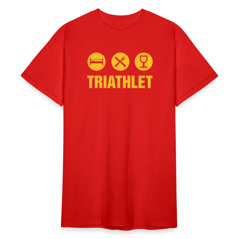 SSW1786 Tshirt Triathlet - Rot