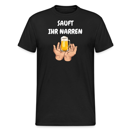 SSW1794 Tshirt SAUFT IHR NARREN - Schwarz