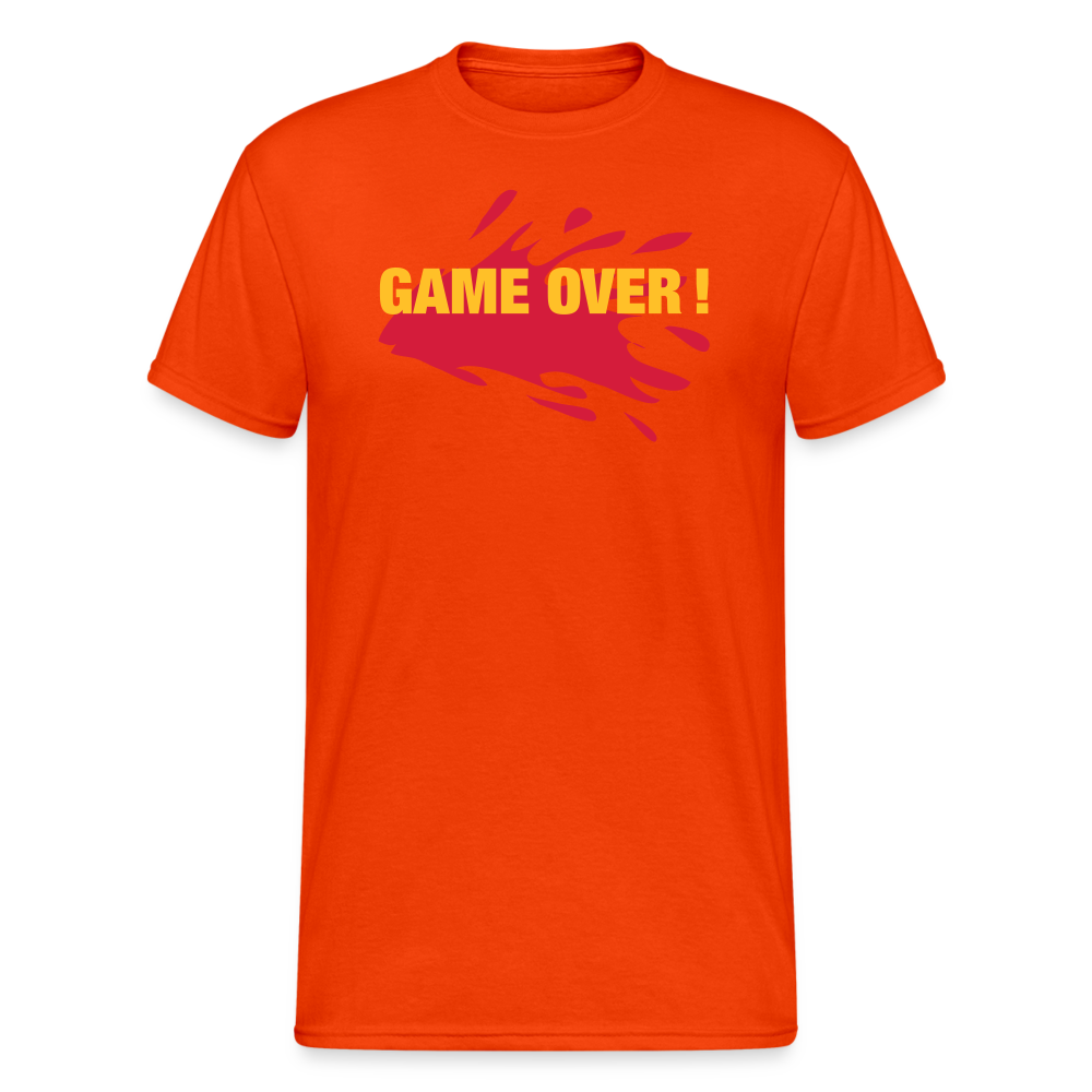 SSW1799 Tshirt Game Over - kräftig Orange