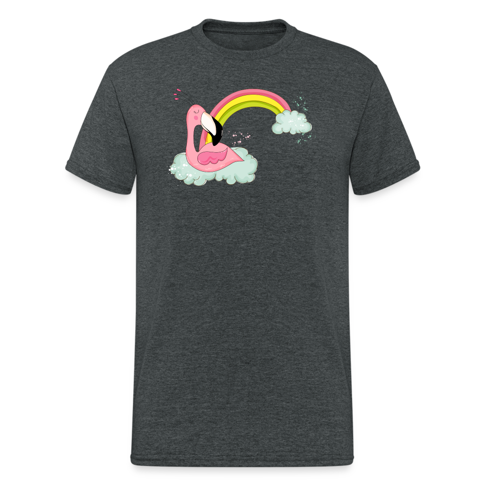 SSW1800 Tshirt Flamingo - Dunkelgrau meliert