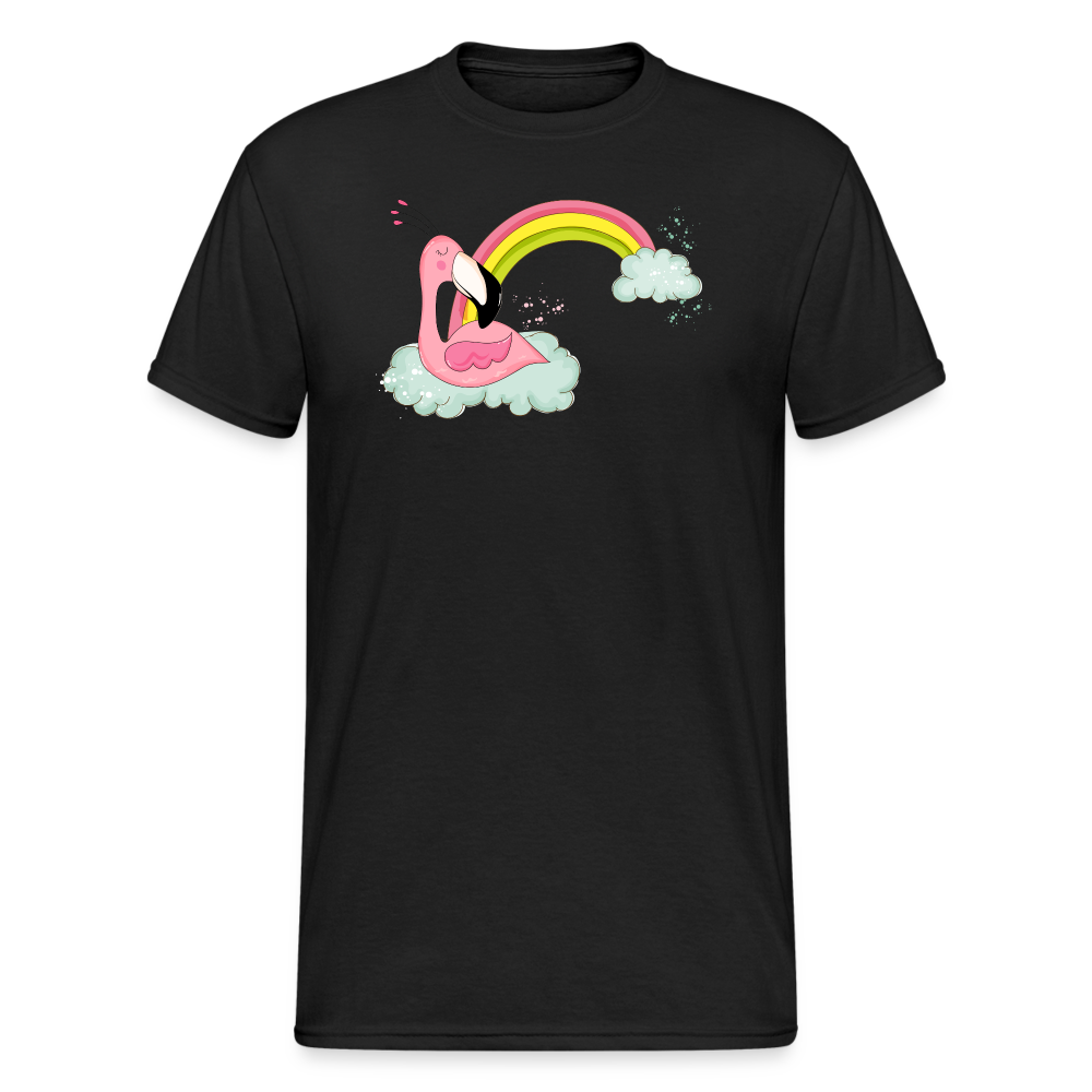 SSW1800 Tshirt Flamingo - Schwarz