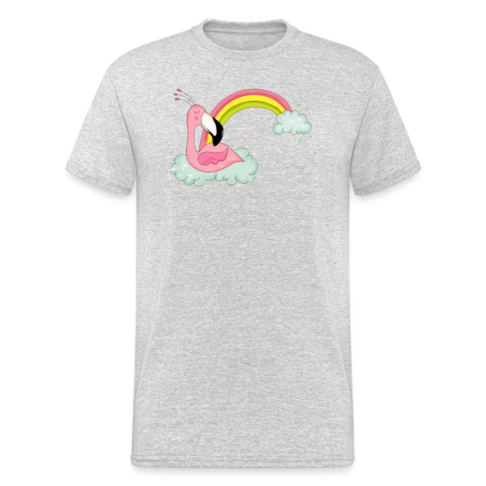 SSW1800 Tshirt Flamingo - Grau meliert