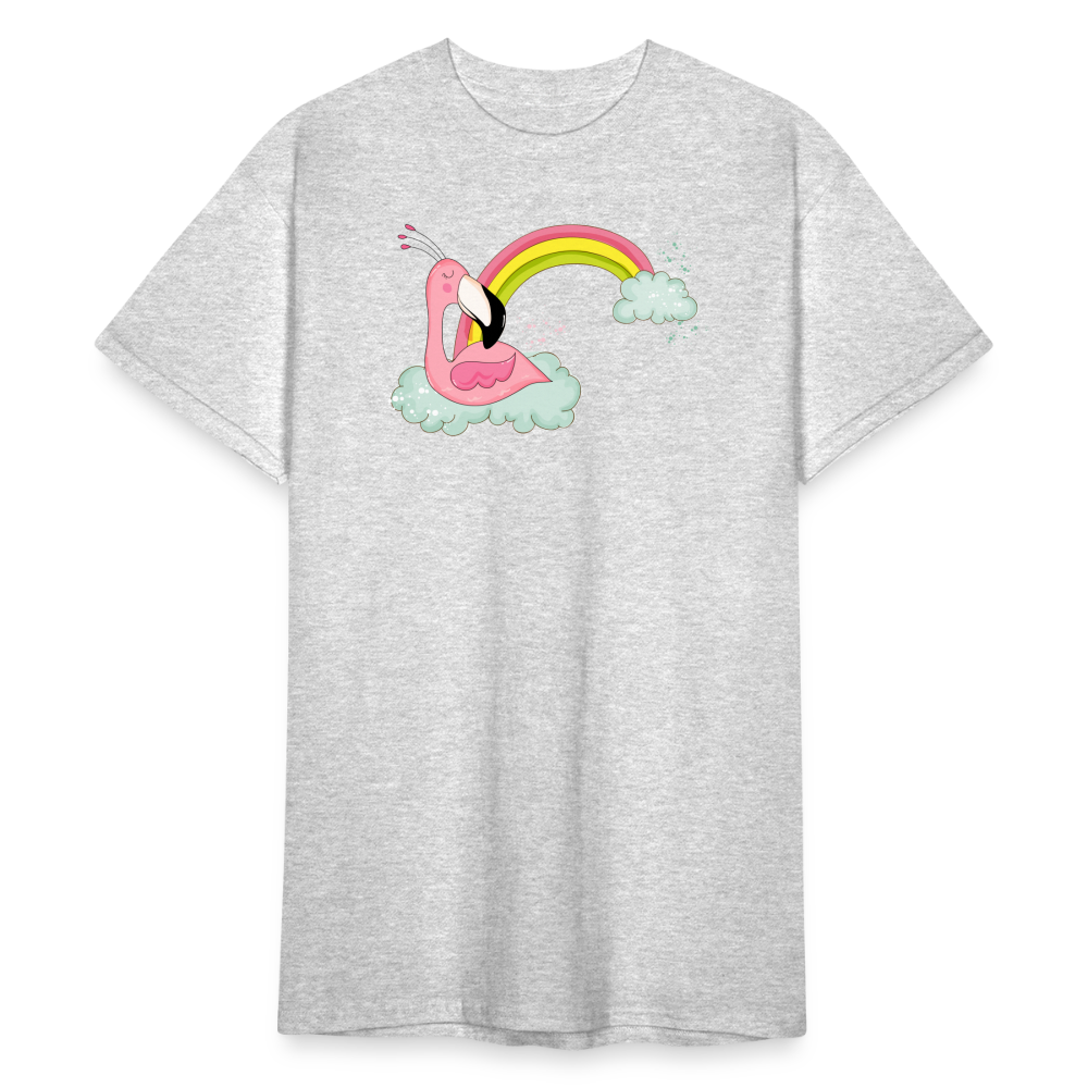 SSW1800 Tshirt Flamingo - Grau meliert