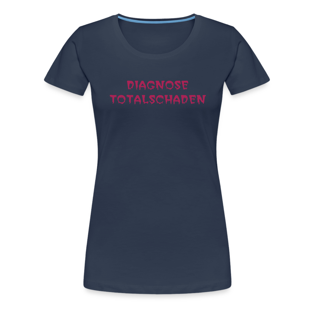 SSW1810 Tshirt DIAGNOSE TOTALSCHADEN - Navy