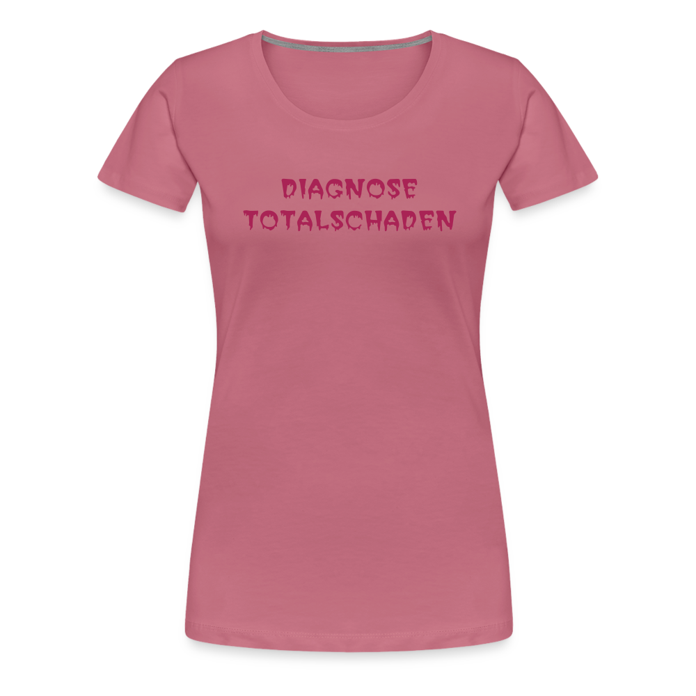 SSW1810 Tshirt DIAGNOSE TOTALSCHADEN - Malve