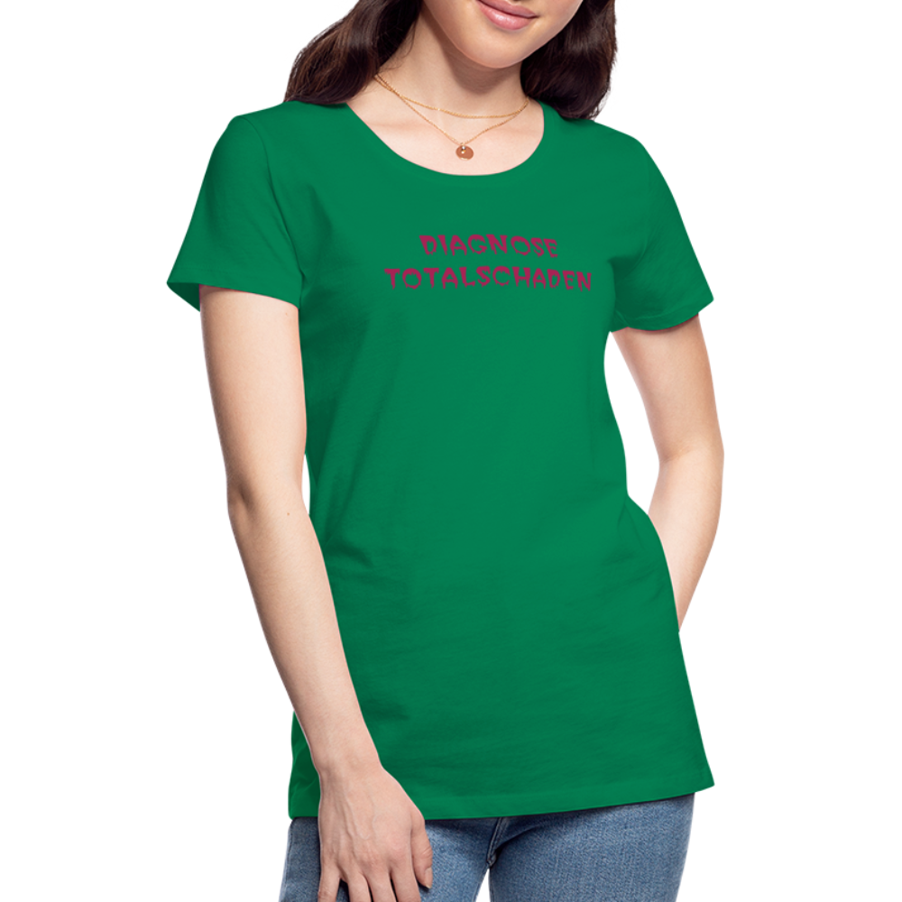 SSW1810 Tshirt DIAGNOSE TOTALSCHADEN - Kelly Green