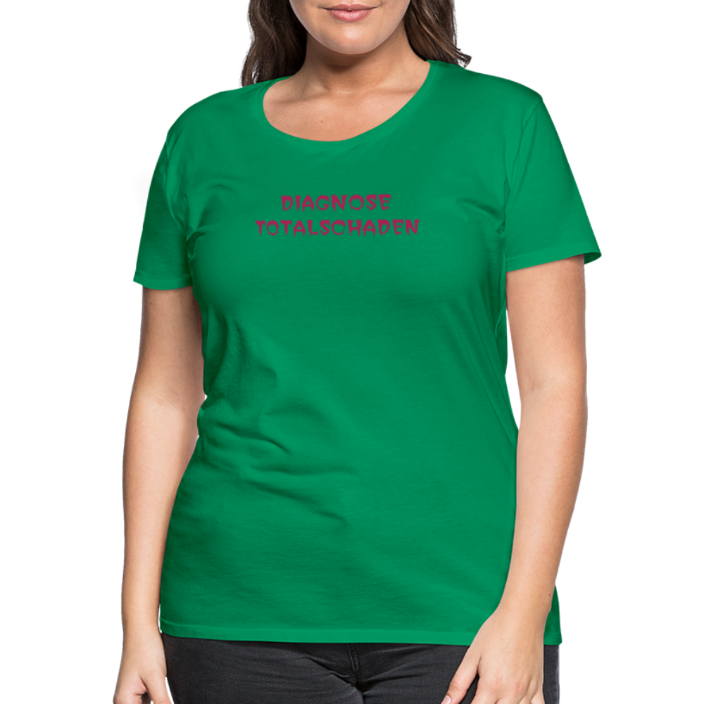 SSW1810 Tshirt DIAGNOSE TOTALSCHADEN - Kelly Green