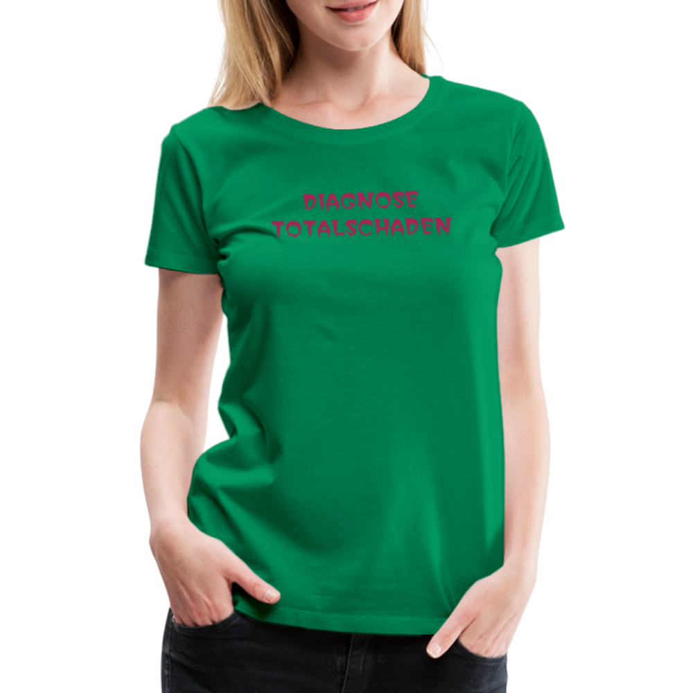 SSW1810 Tshirt DIAGNOSE TOTALSCHADEN - Kelly Green