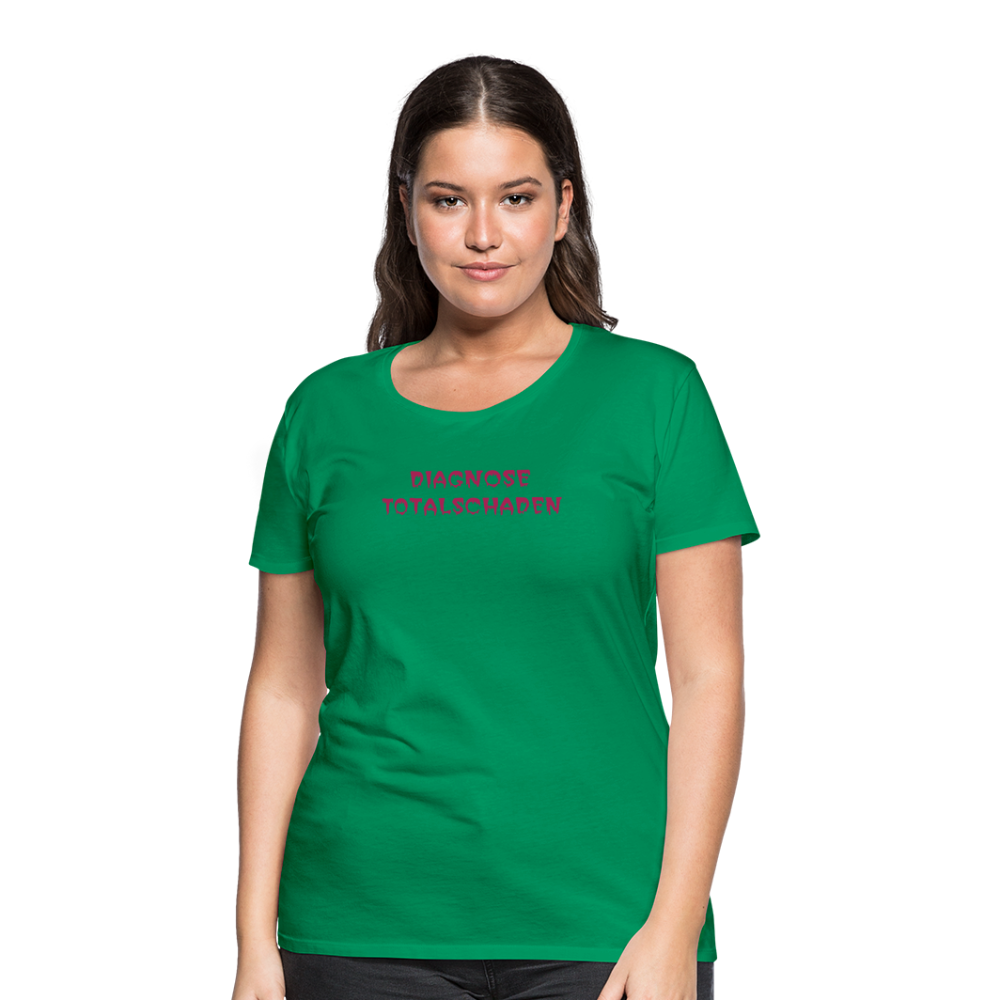 SSW1810 Tshirt DIAGNOSE TOTALSCHADEN - Kelly Green