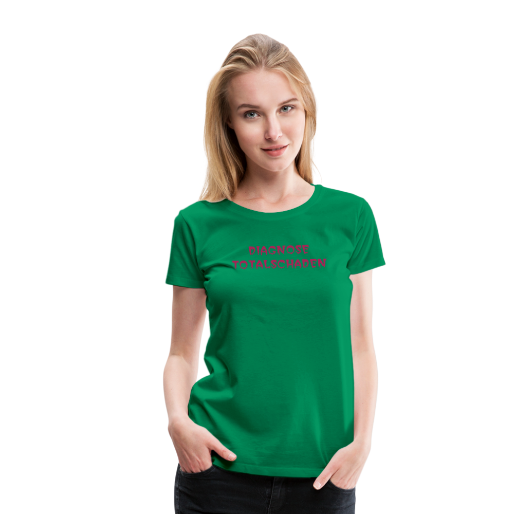 SSW1810 Tshirt DIAGNOSE TOTALSCHADEN - Kelly Green