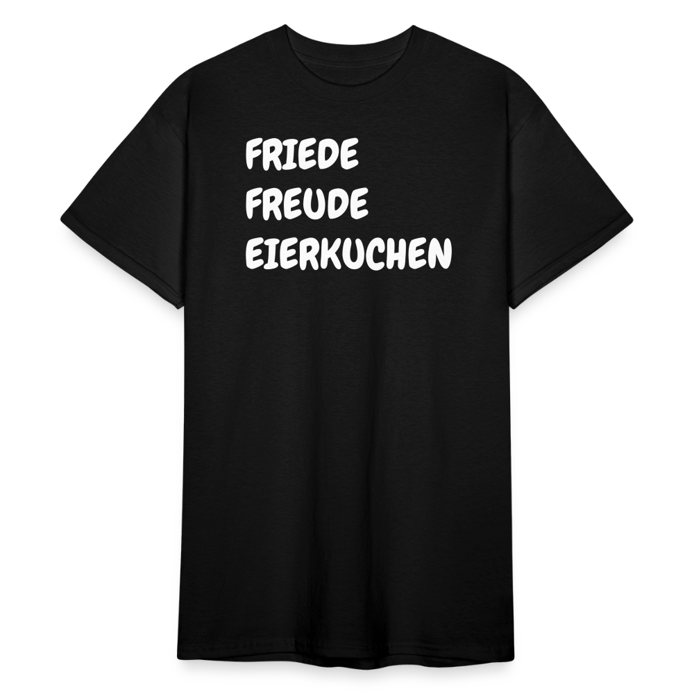 SSW1812 Tshirt FRIEDE FREUDE EIERKUCHEN - Schwarz