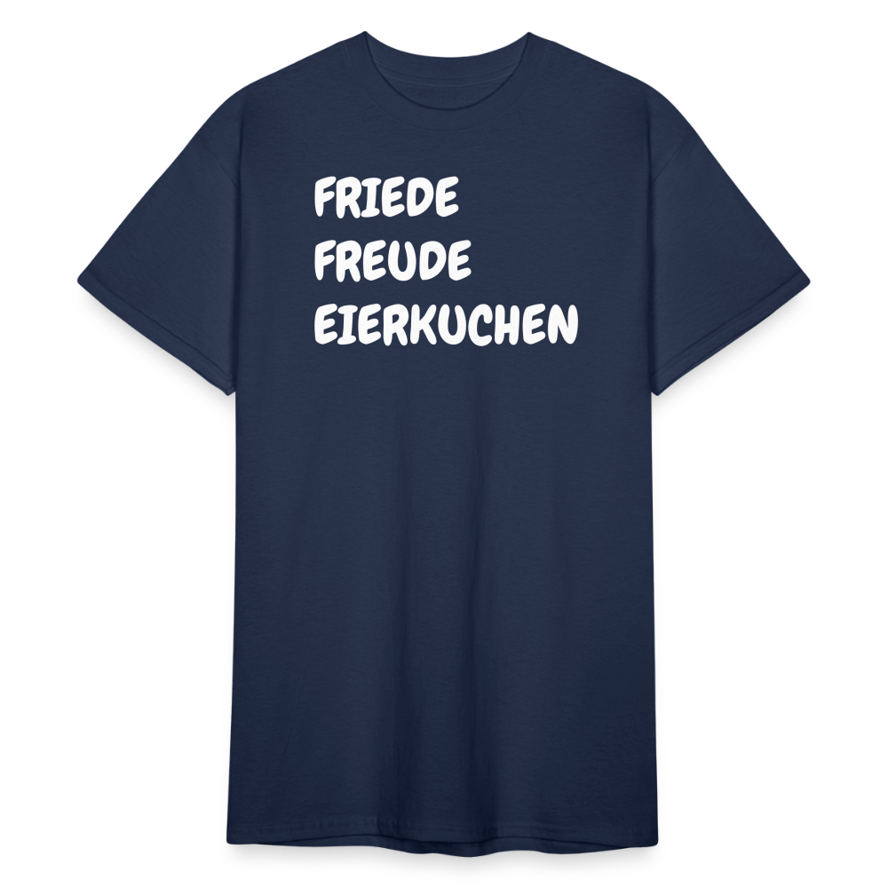 SSW1812 Tshirt FRIEDE FREUDE EIERKUCHEN - Navy