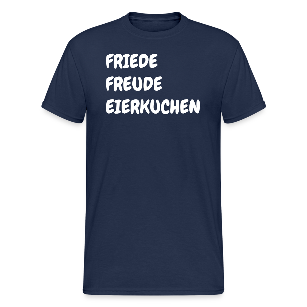 SSW1812 Tshirt FRIEDE FREUDE EIERKUCHEN - Navy