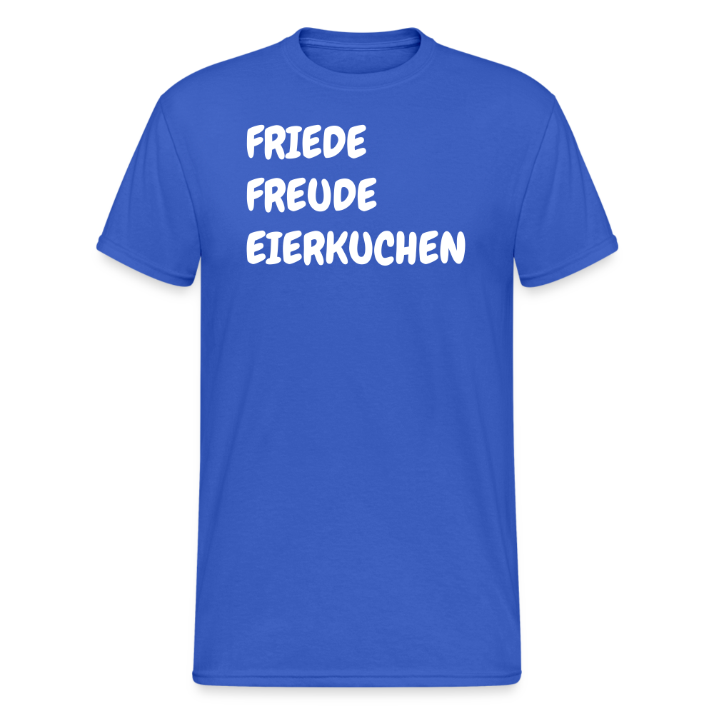 SSW1812 Tshirt FRIEDE FREUDE EIERKUCHEN - Königsblau