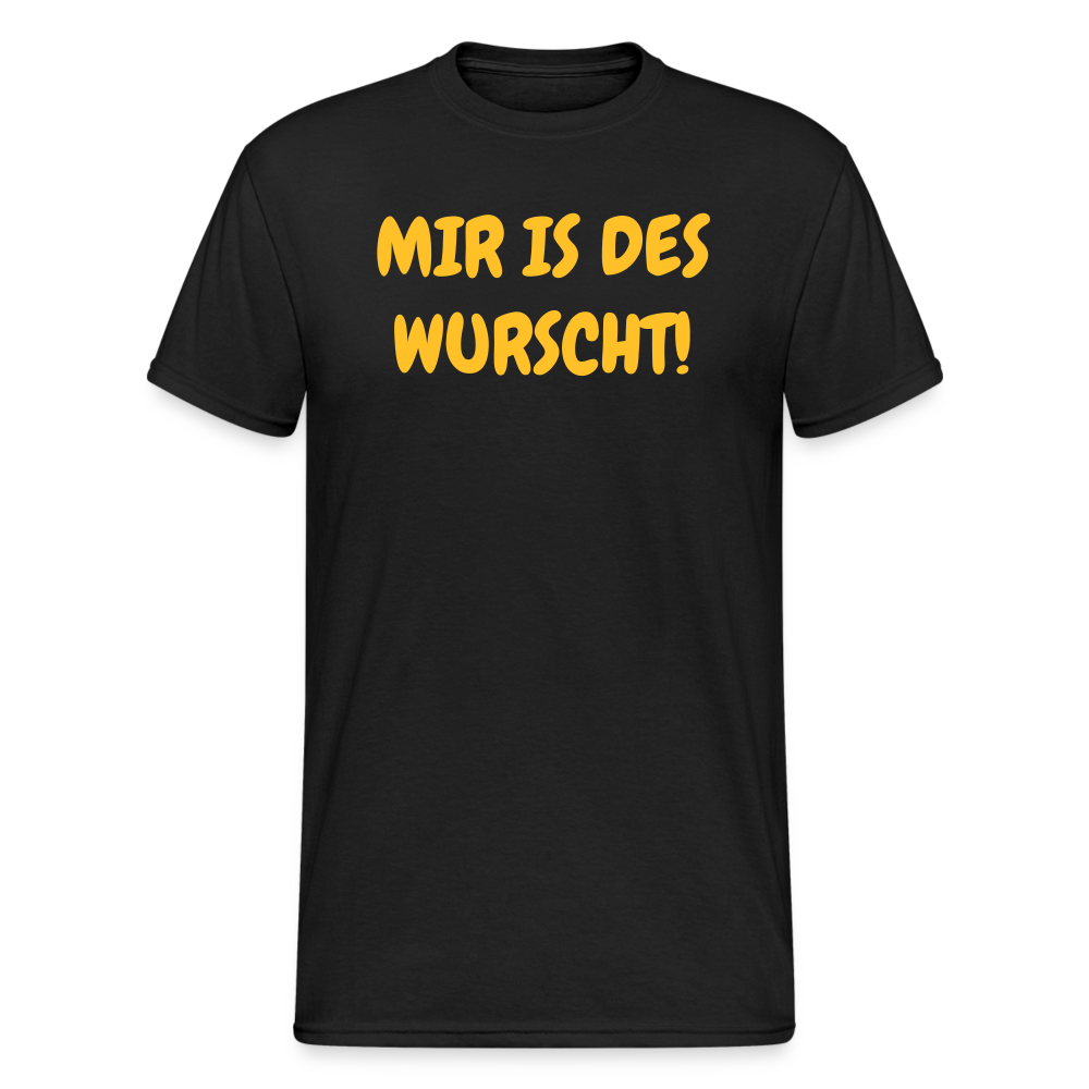 SSW1819 Tshirt MIR IS DES WURSCHT! - Schwarz