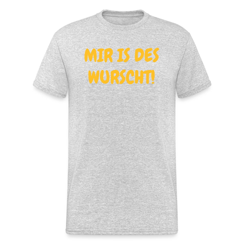 SSW1819 Tshirt MIR IS DES WURSCHT! - Grau meliert