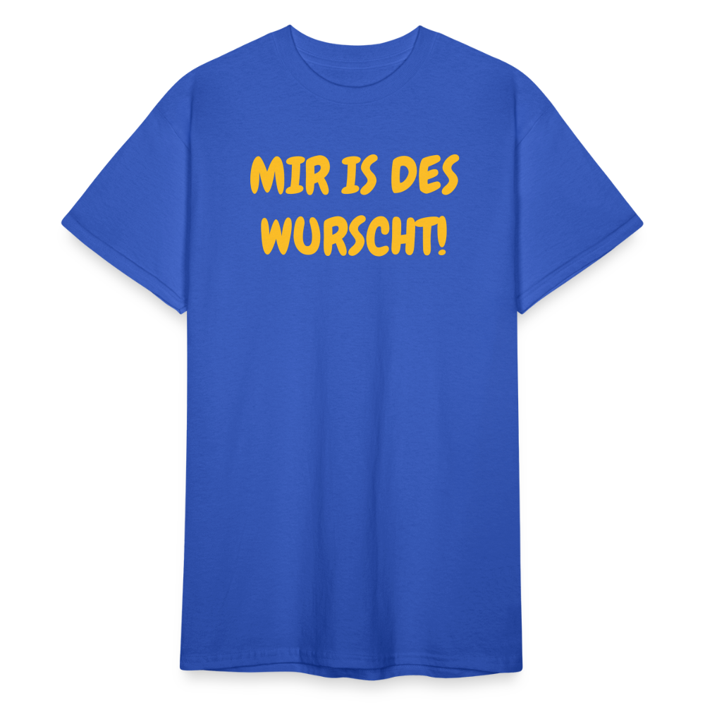 SSW1819 Tshirt MIR IS DES WURSCHT! - Königsblau