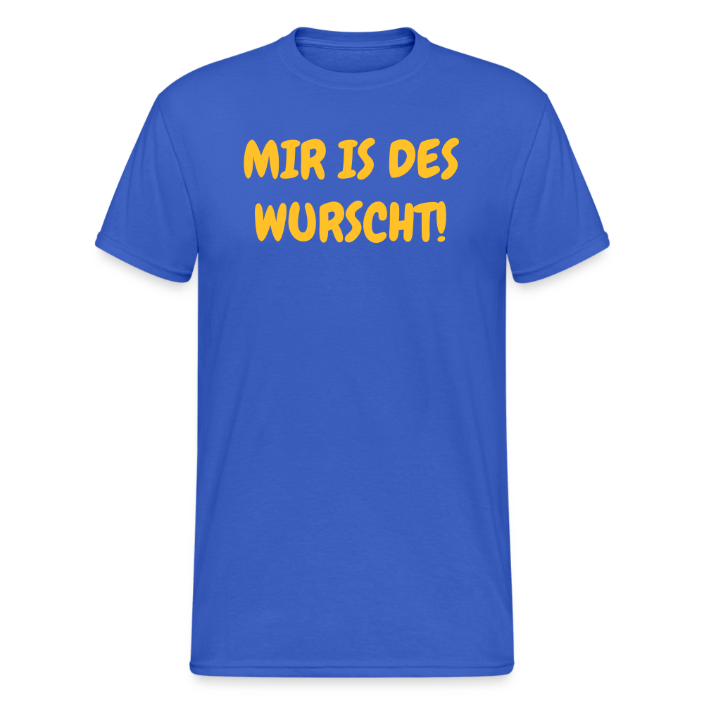 SSW1819 Tshirt MIR IS DES WURSCHT! - Königsblau