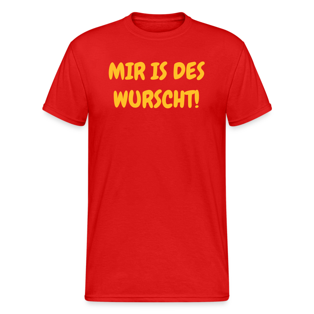 SSW1819 Tshirt MIR IS DES WURSCHT! - Rot