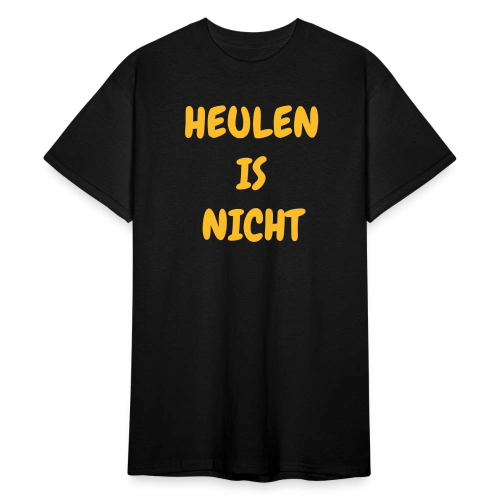 SSW1825 Tshirt HEULEN IS NICHT - Schwarz