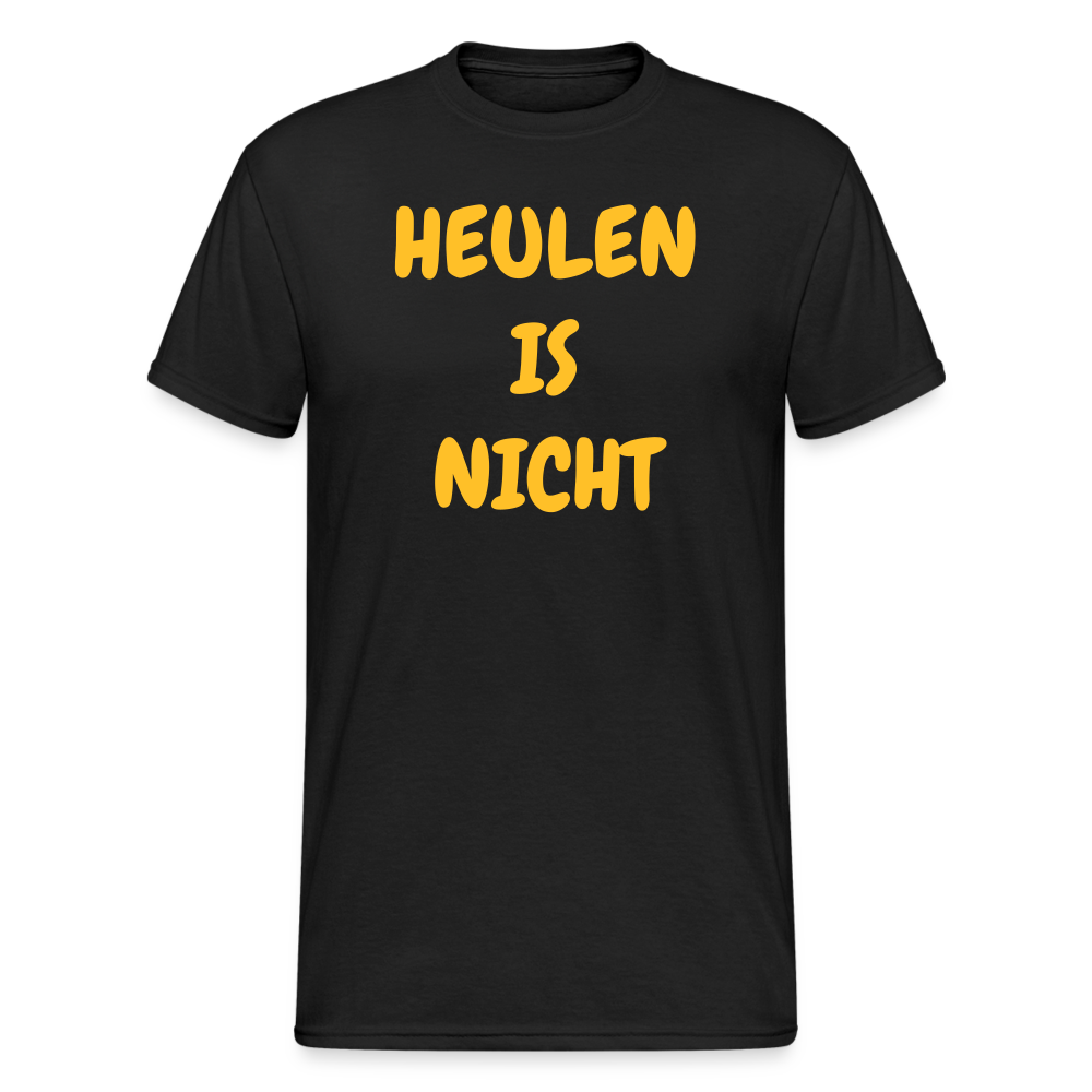 SSW1825 Tshirt HEULEN IS NICHT - Schwarz