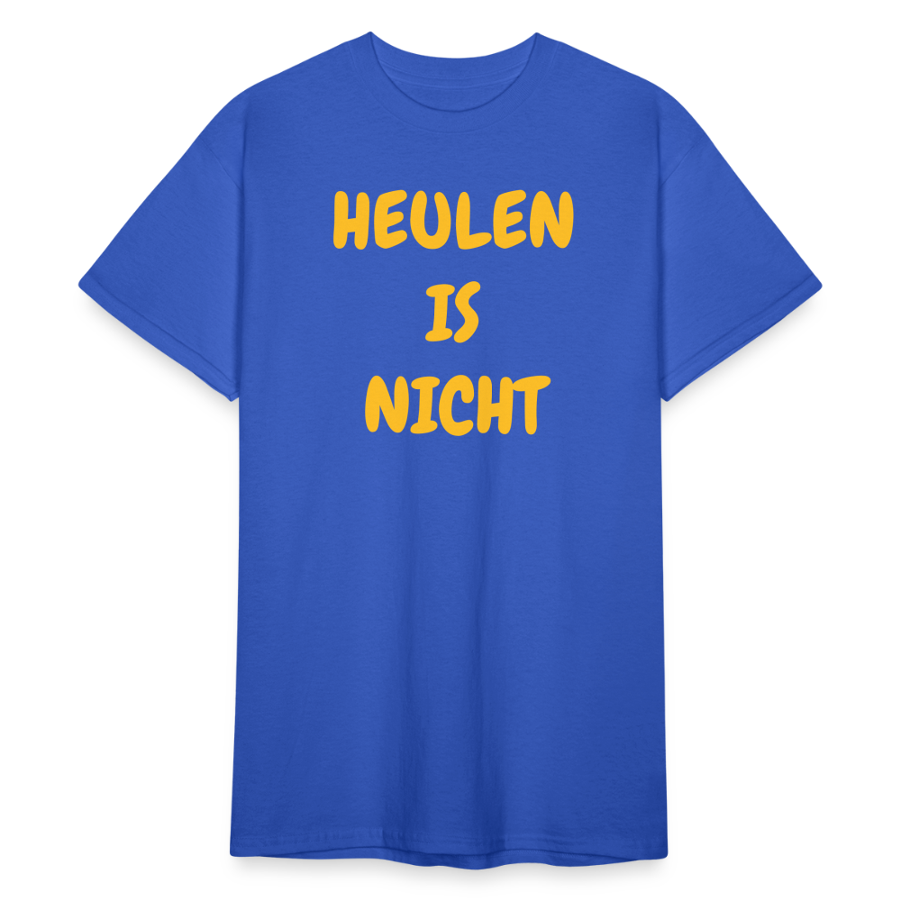 SSW1825 Tshirt HEULEN IS NICHT - Königsblau