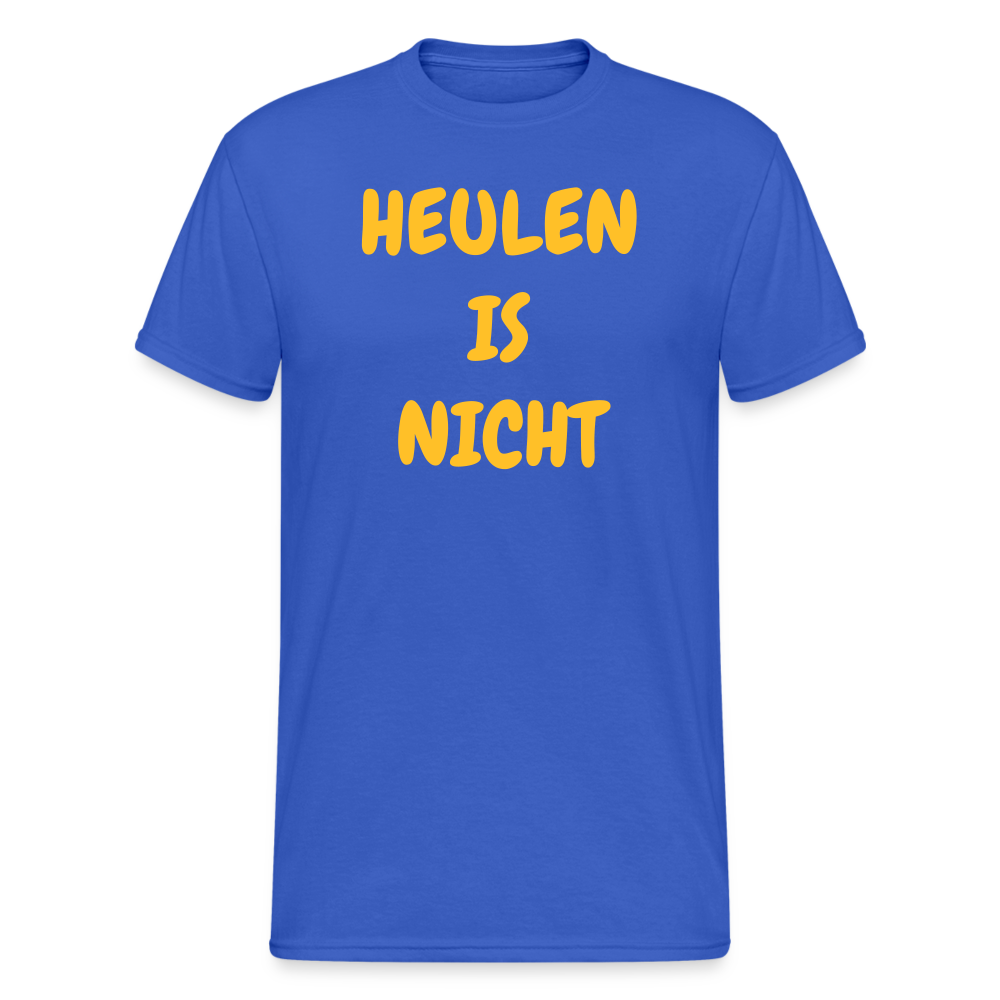 SSW1825 Tshirt HEULEN IS NICHT - Königsblau