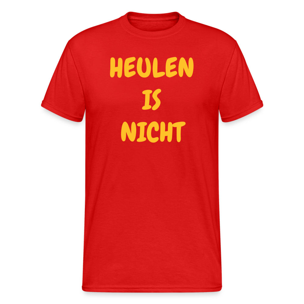 SSW1825 Tshirt HEULEN IS NICHT - Rot