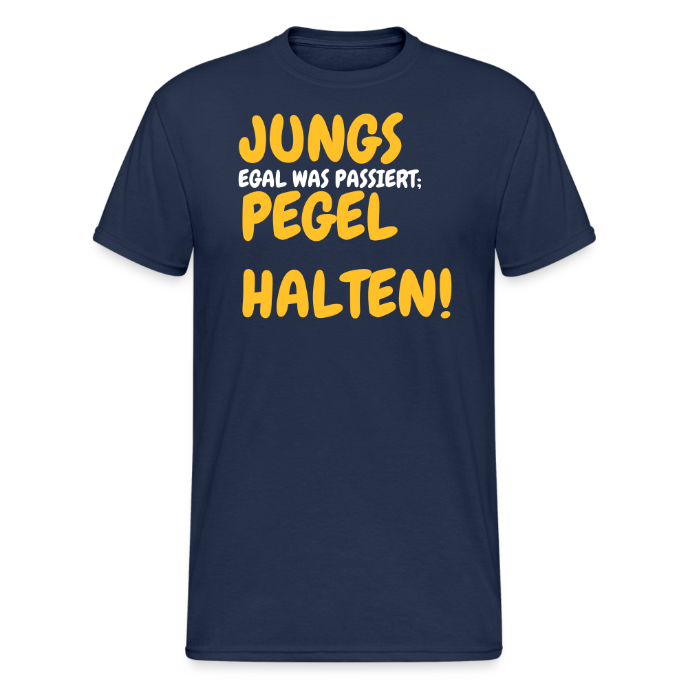 SSW1826 Tshirt JUNGS PEGEL HALTEN! - Navy