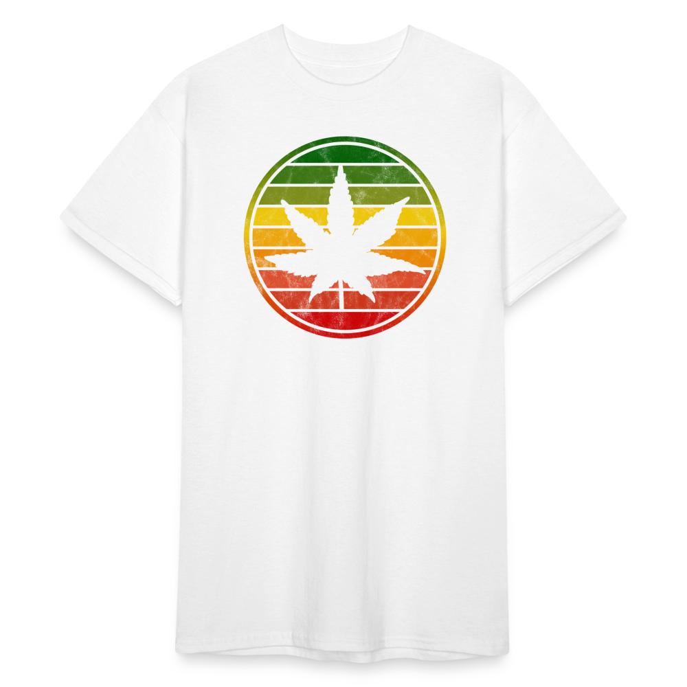 SSW1836 Tshirt Marihuana - weiß