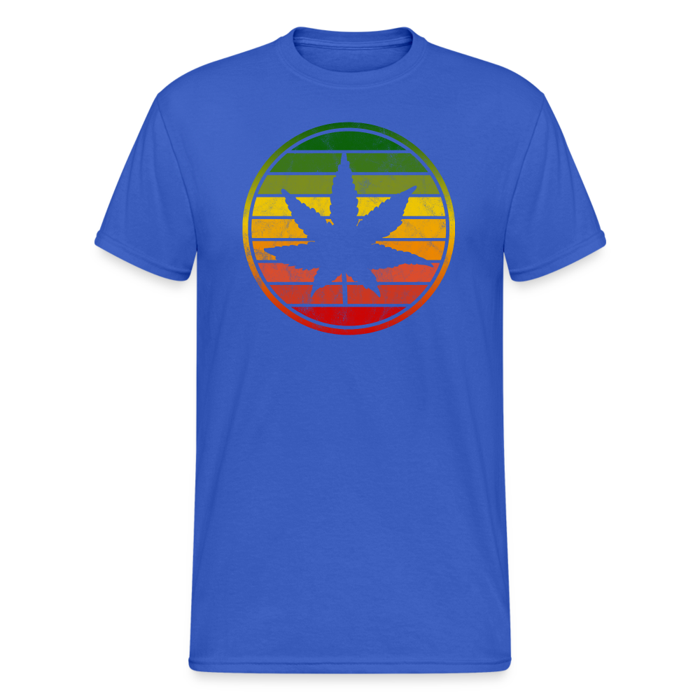 SSW1836 Tshirt Marihuana - Königsblau