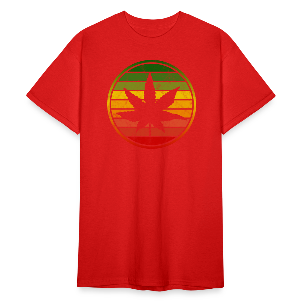 SSW1836 Tshirt Marihuana - Rot