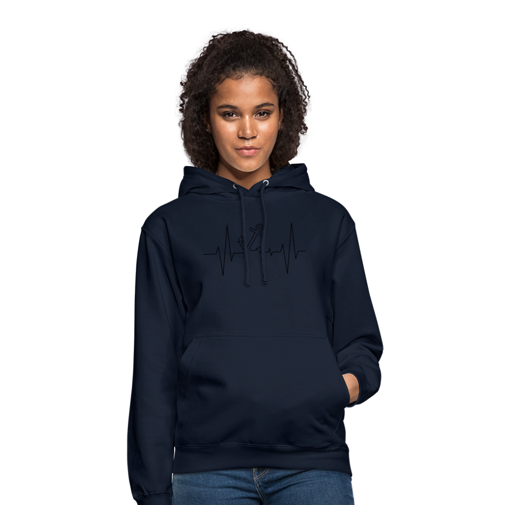 SSW1862 Hoodie  EKG-Anker - Navy