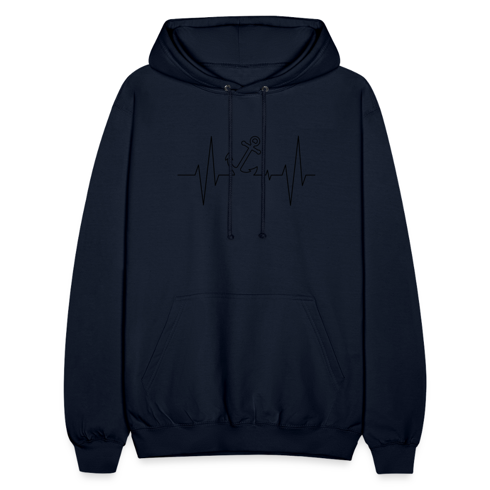 SSW1862 Hoodie  EKG-Anker - Navy