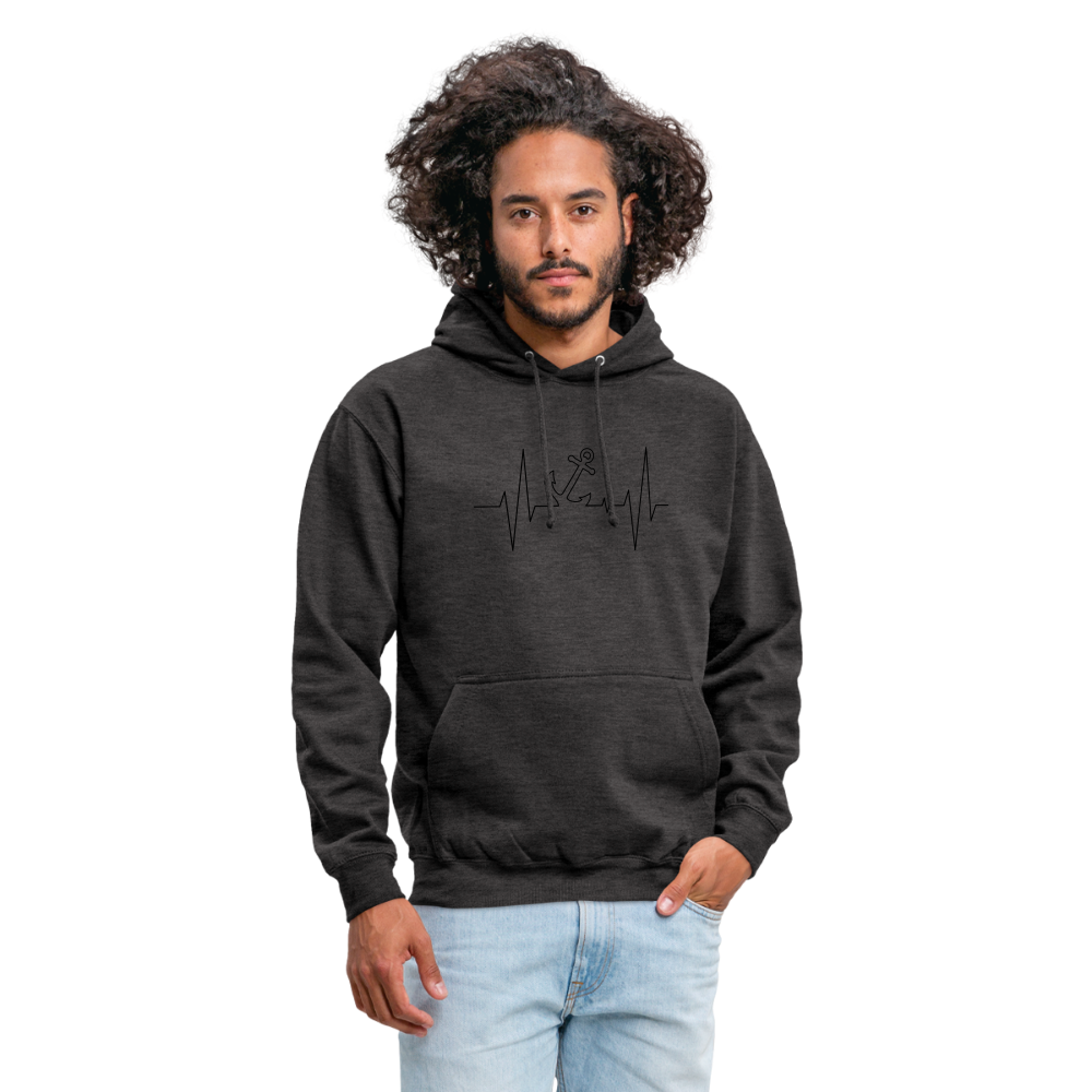 SSW1862 Hoodie  EKG-Anker - Anthrazit